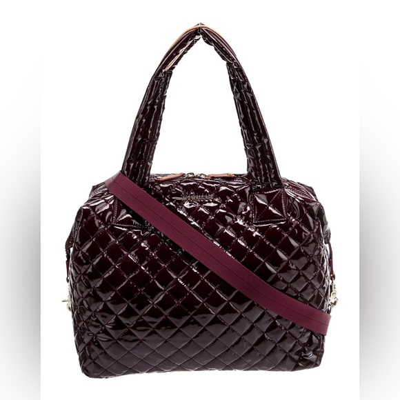 MZ Wallace Handbags - Mz Wallace Burgundy Tote